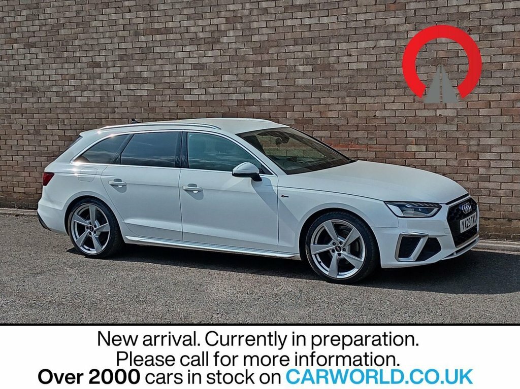 Audi A4 Avant 2L S Line White
