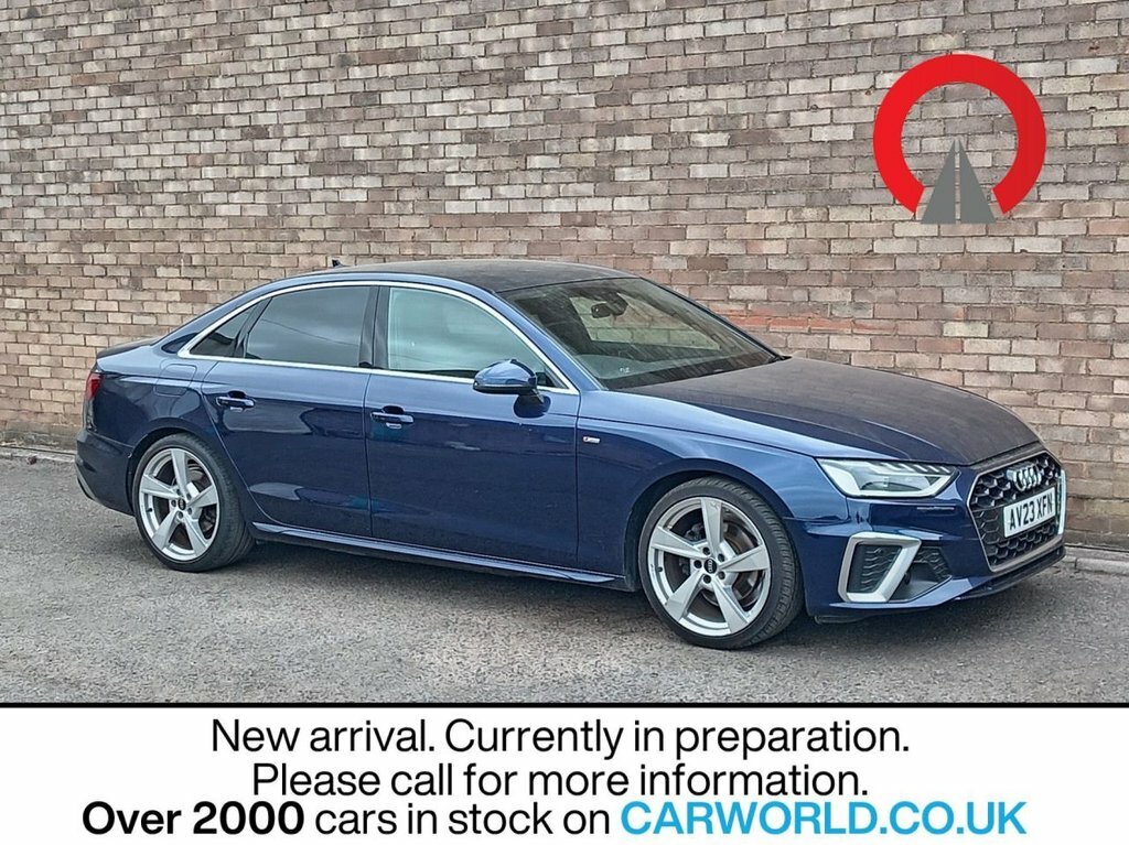 Audi A4 2L S Line Blue