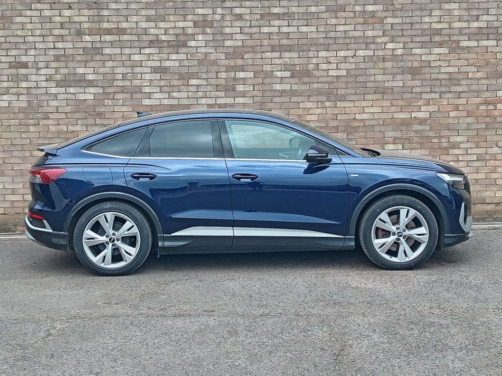 Audi Q4 E Tron Suv NJ23GYP Blue #2