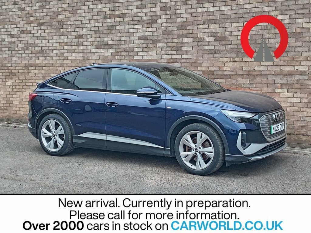 Audi Q4 E Tron Suv Blue