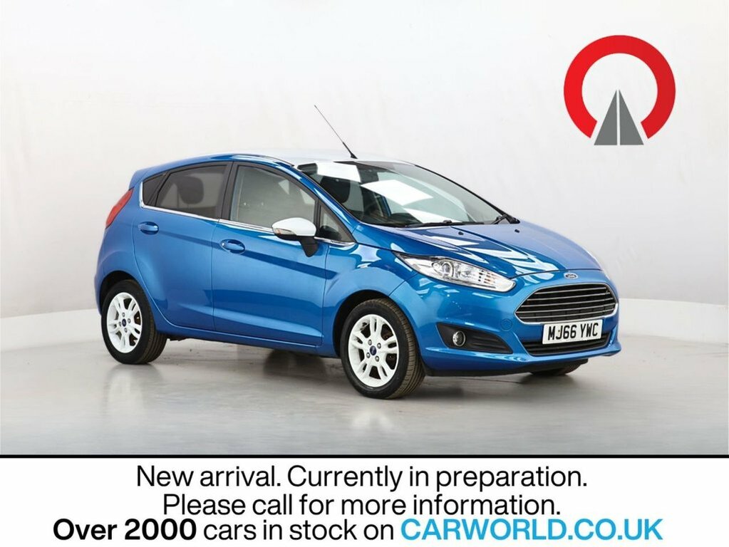 Ford Fiesta 1L Zetec Blue Edition Blue