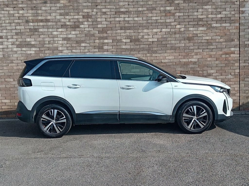 Peugeot 5008 1.2L Gt White #3