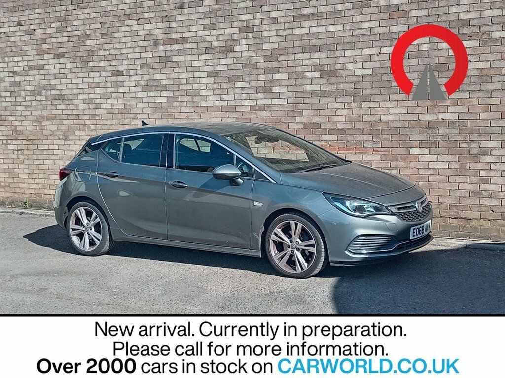 Vauxhall Astra 1.6L Sri Vx Line Nav Grey