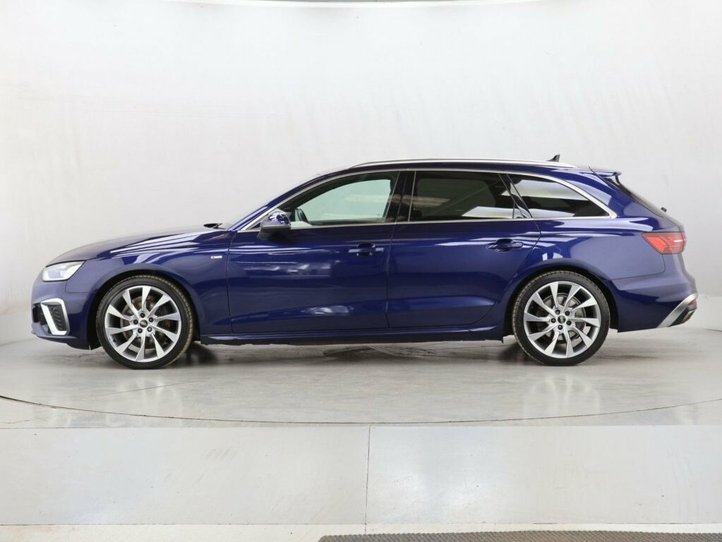 Audi A4 Avant 2L S Line WU23NPV Blue #4