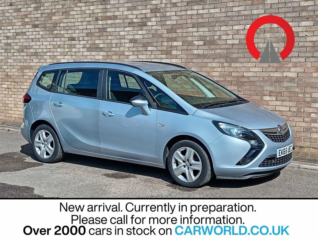Vauxhall Zafira Tourer 1.4L Exclusiv Silver
