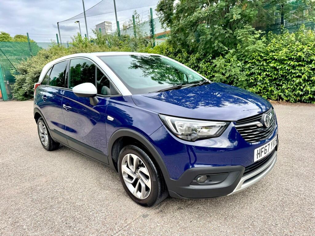Vauxhall Crossland X 1.2 Turbo Ecotec Tech Line Nav Euro 6 Ss Blue