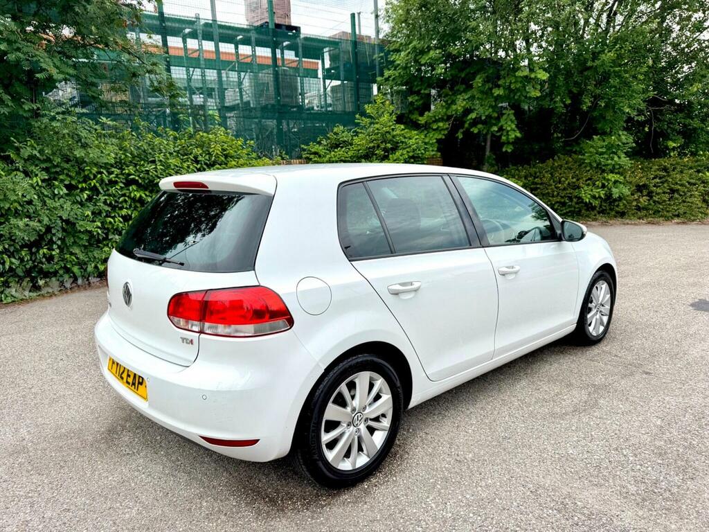 Volkswagen Golf Hatchback 1.6 Tdi Match Euro 5 201212 White #4