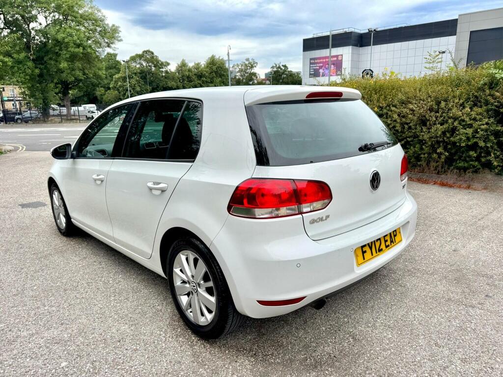 Volkswagen Golf Hatchback 1.6 Tdi Match Euro 5 201212 White #5