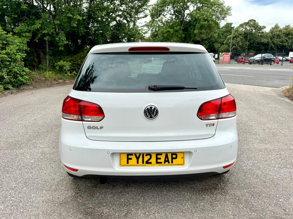 Volkswagen Golf Hatchback 1.6 Tdi Match Euro 5 201212 White #6