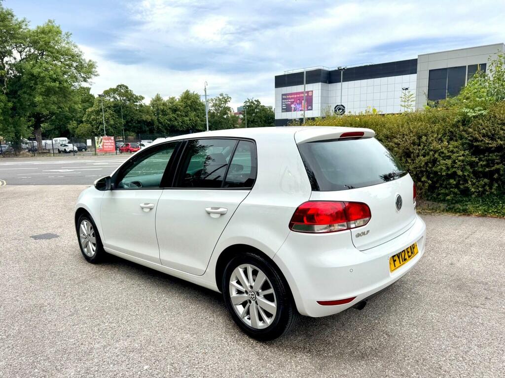 Volkswagen Golf Hatchback 1.6 Tdi Match Euro 5 201212 White #3