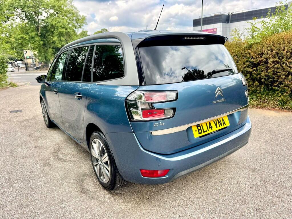 Citroen Grand C4 SpaceTourer Mpv 1.6 E-hdi Airdream Exclusive Euro 5 Ss BL14VNA Blue #5