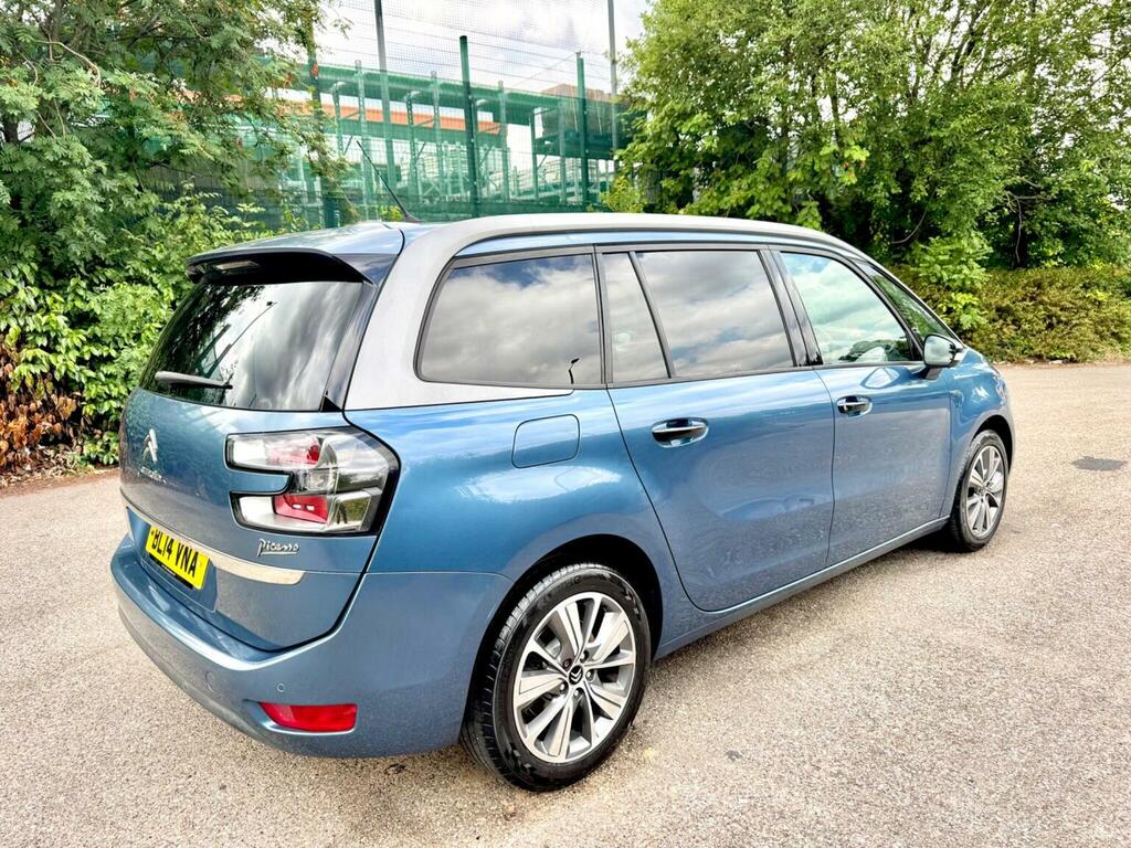 Citroen Grand C4 SpaceTourer Mpv 1.6 E-hdi Airdream Exclusive Euro 5 Ss BL14VNA Blue #4