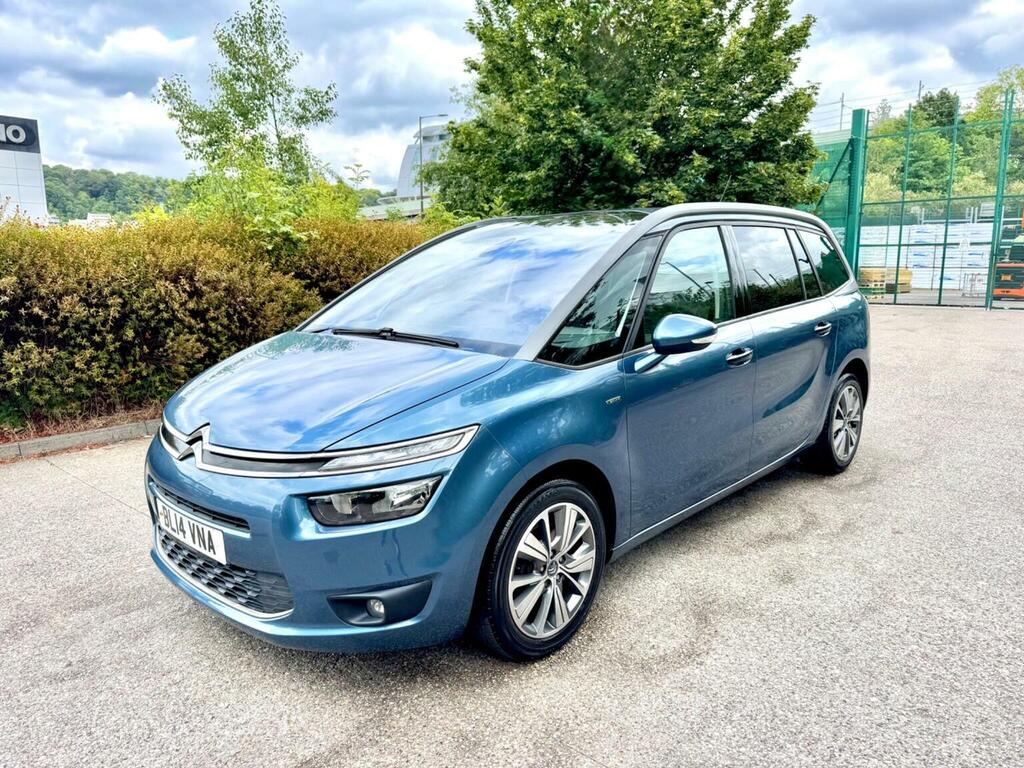 Citroen Grand C4 SpaceTourer Mpv 1.6 E-hdi Airdream Exclusive Euro 5 Ss BL14VNA Blue #2