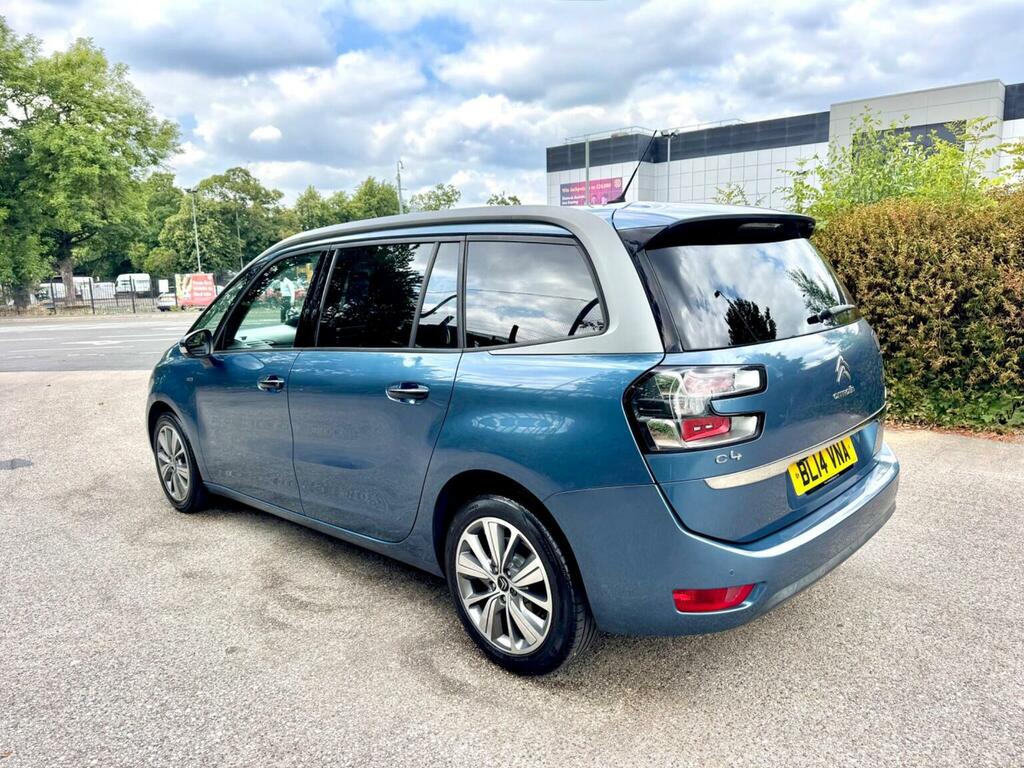 Citroen Grand C4 SpaceTourer Mpv 1.6 E-hdi Airdream Exclusive Euro 5 Ss BL14VNA Blue #3