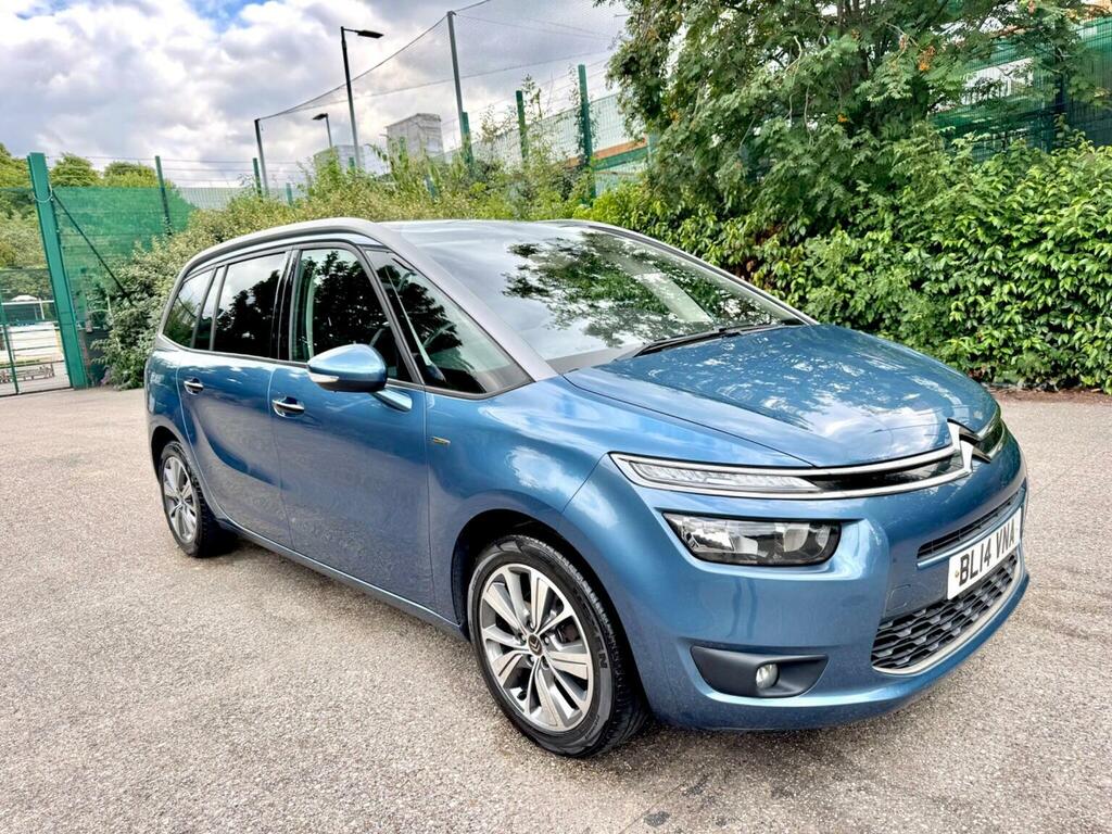 Citroen Grand C4 SpaceTourer Mpv 1.6 E-hdi Airdream Exclusive Euro 5 Ss Blue