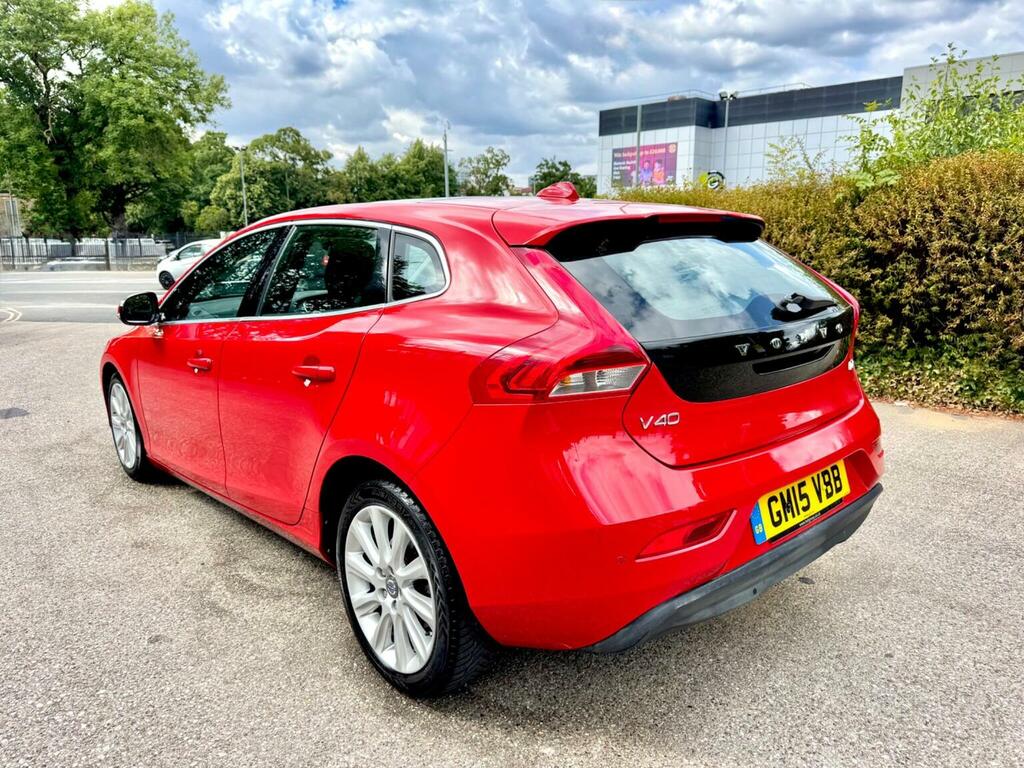 Volvo V40 1.6 D2 Se Lux Nav Powershift Euro 5 Ss Red #5