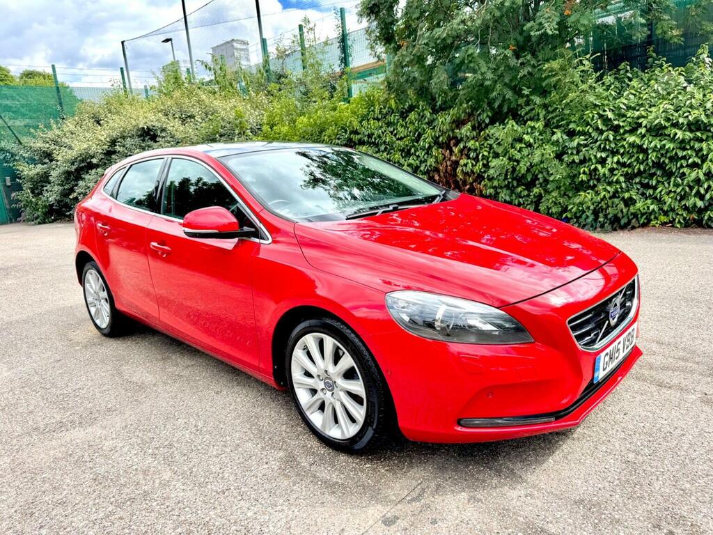 Volvo V40 1.6 D2 Se Lux Nav Powershift Euro 5 Ss Red