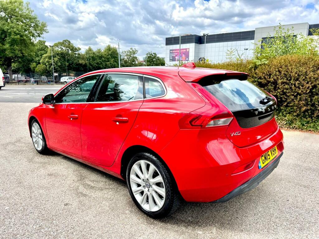 Volvo V40 1.6 D2 Se Lux Nav Powershift Euro 5 Ss Red #3