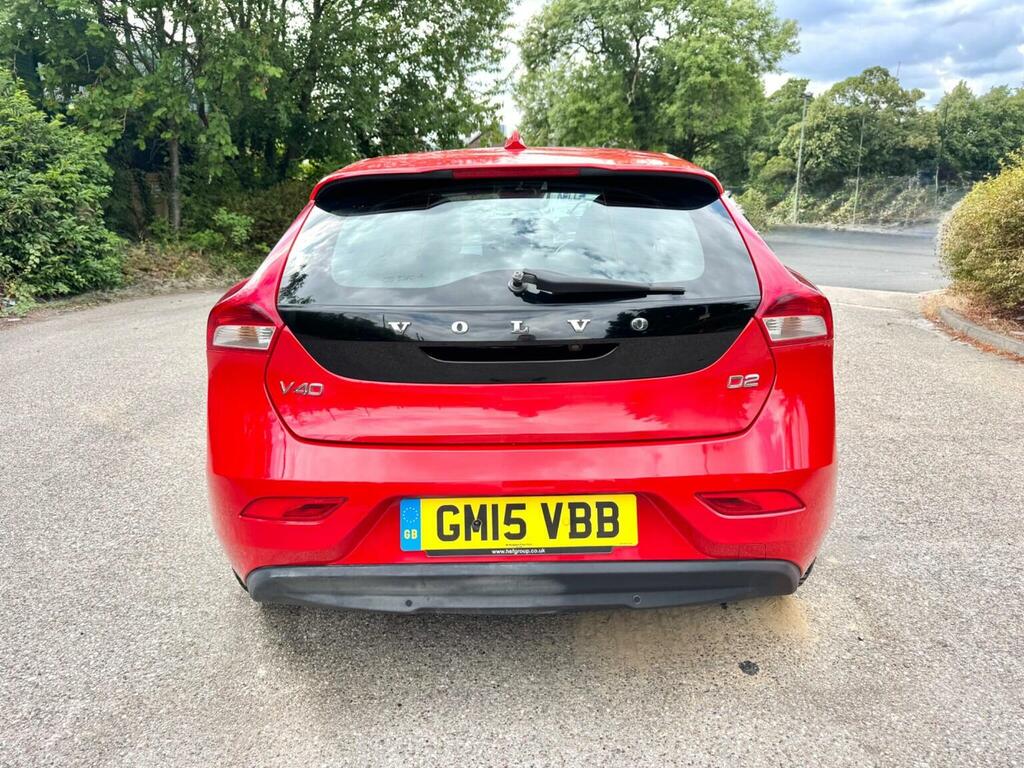 Volvo V40 1.6 D2 Se Lux Nav Powershift Euro 5 Ss Red #6