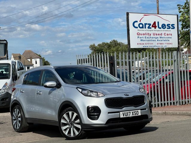 Kia Sportage 1.7 Crdi 3 Euro 6 S S Silver