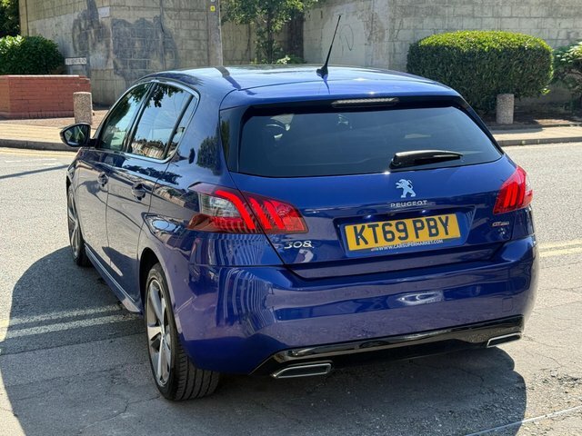 Peugeot 308 1.2 Puretech Gpf Gt Line Eat Euro 6 S S KT69PBY Blue #4