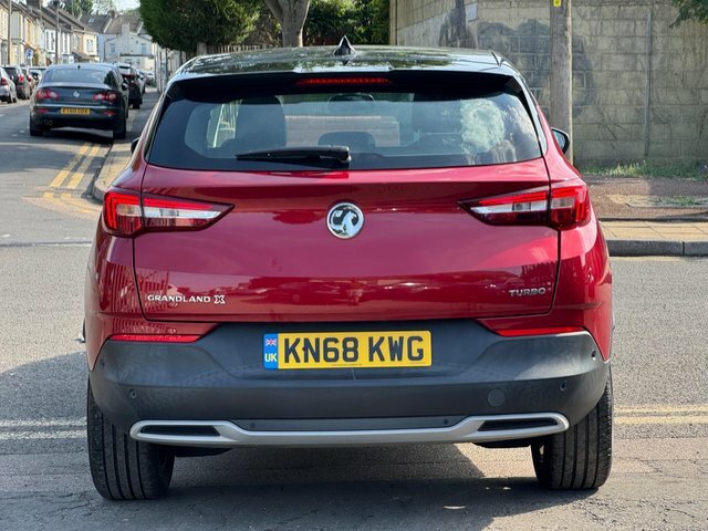 Vauxhall Grandland X 1.2 Turbo Sport Nav Euro 6 S S Red #4