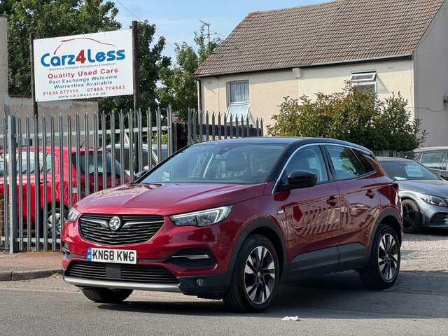 Vauxhall Grandland X 1.2 Turbo Sport Nav Euro 6 S S Red