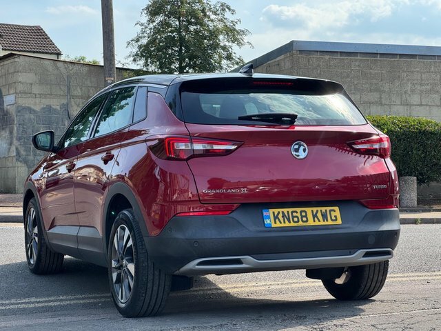 Vauxhall Grandland X 1.2 Turbo Sport Nav Euro 6 S S Red #5