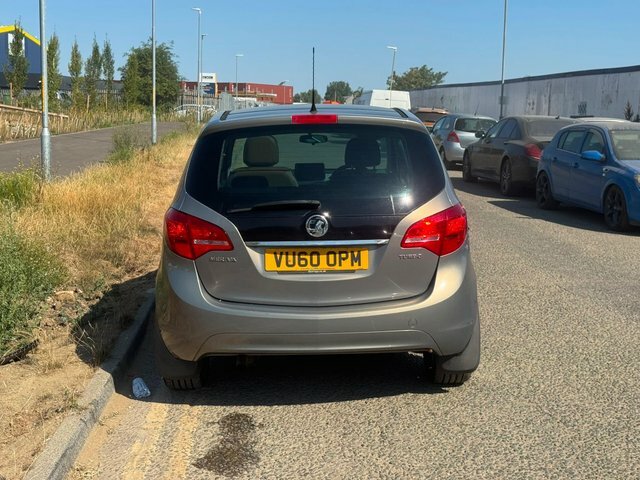 Vauxhall Meriva 1.4T 16V Se Euro 5 Grey #4