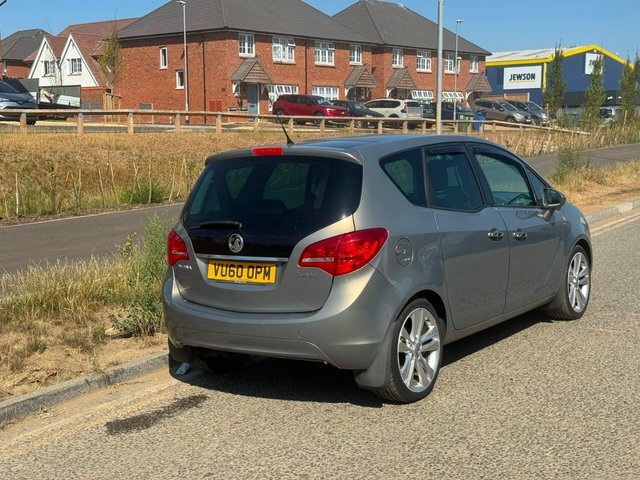 Vauxhall Meriva 1.4T 16V Se Euro 5 Grey #3