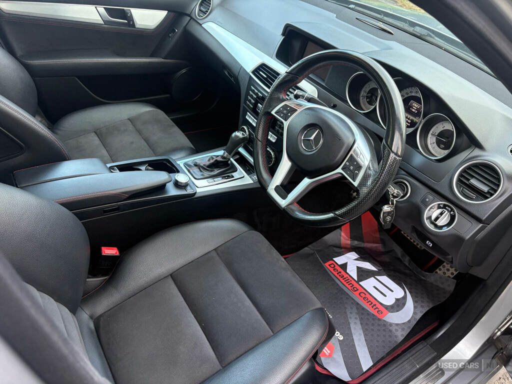 Mercedes-Benz C Class C250 Cdi Blueefficiency Amg Sport Plus RIG8142 Silver #5