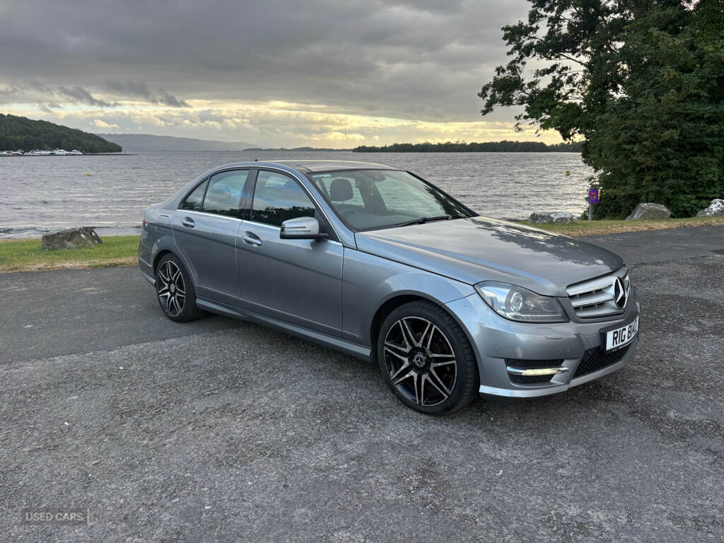 Mercedes-Benz C Class C250 Cdi Blueefficiency Amg Sport Plus RIG8142 Silver