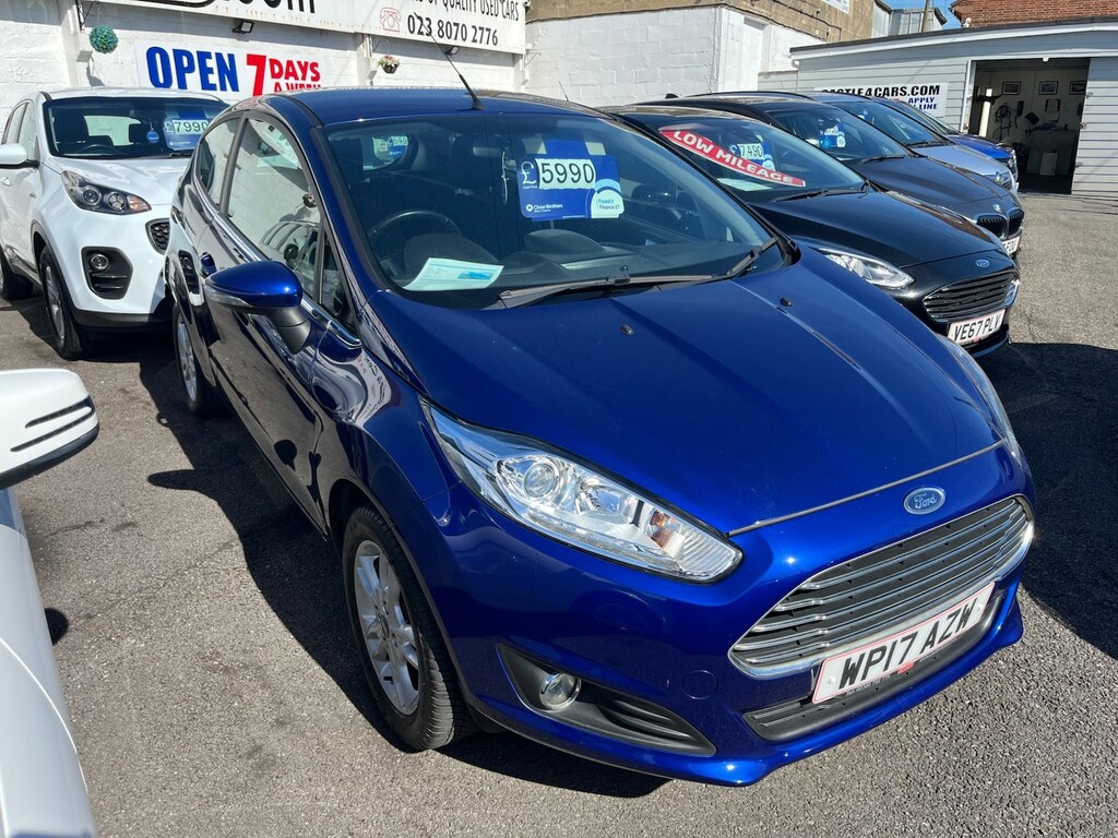 Ford Fiesta 1.25 82 Zetec Blue
