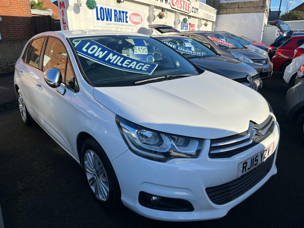 Citroen C4 1.6 Bluehdi Flair White