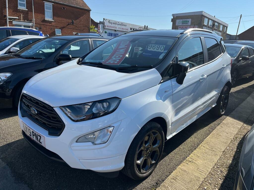 Ford Ecosport 1.0 Ecoboost 125 St-line LK19PNZ White #2
