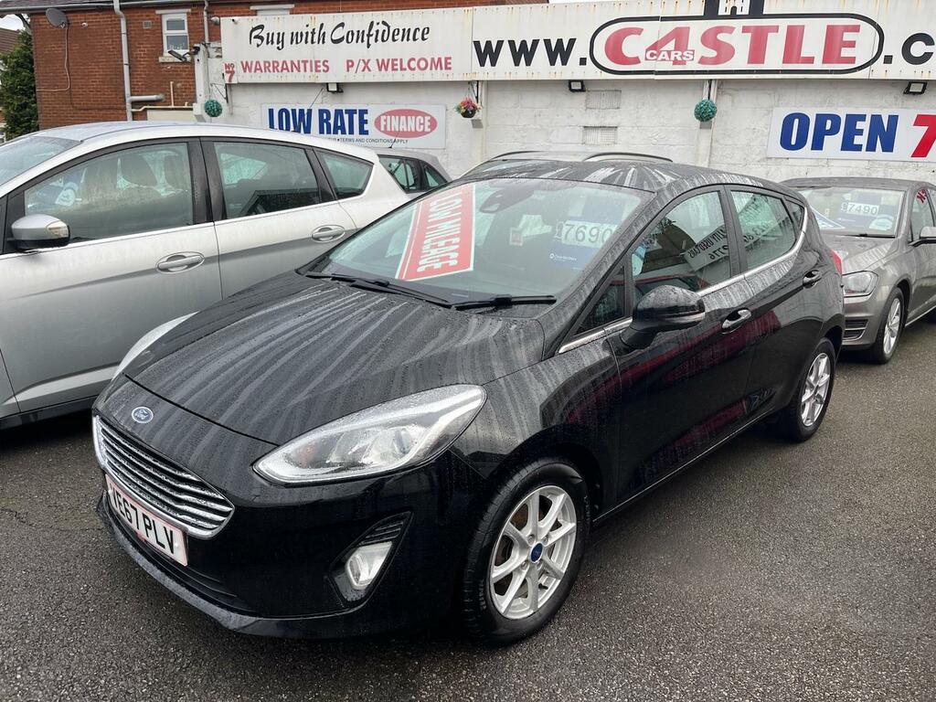 Ford Fiesta 1.0 Ecoboost Zetec VE67PLV Black #4