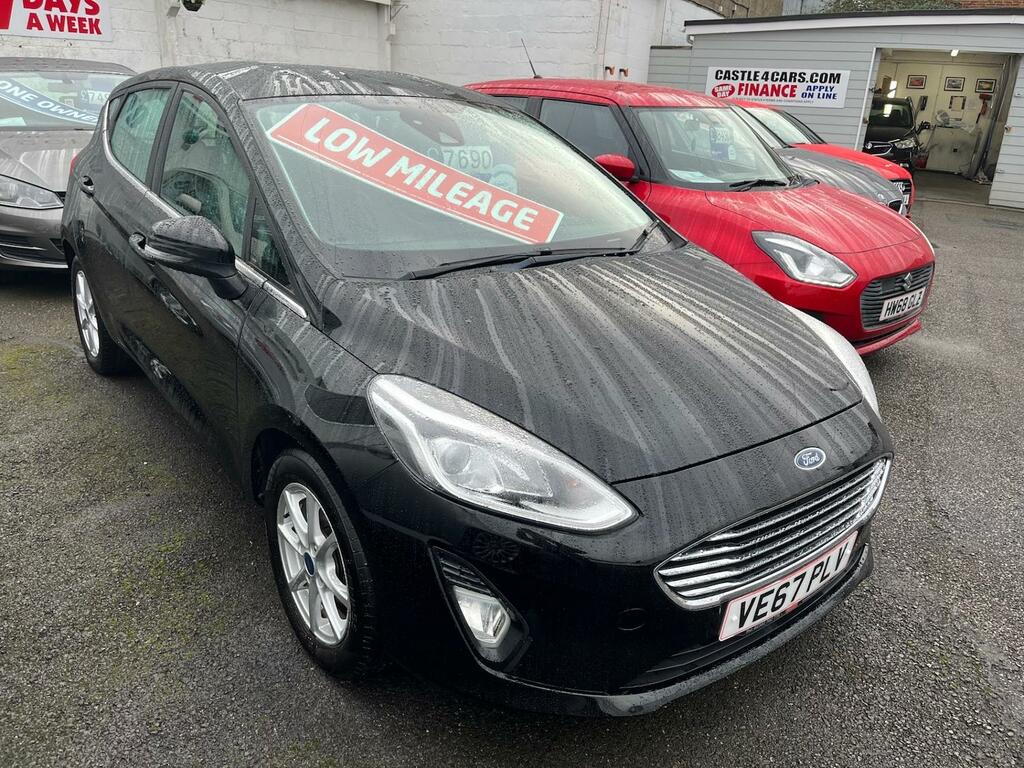 Ford Fiesta 1.0 Ecoboost Zetec VE67PLV Black #6