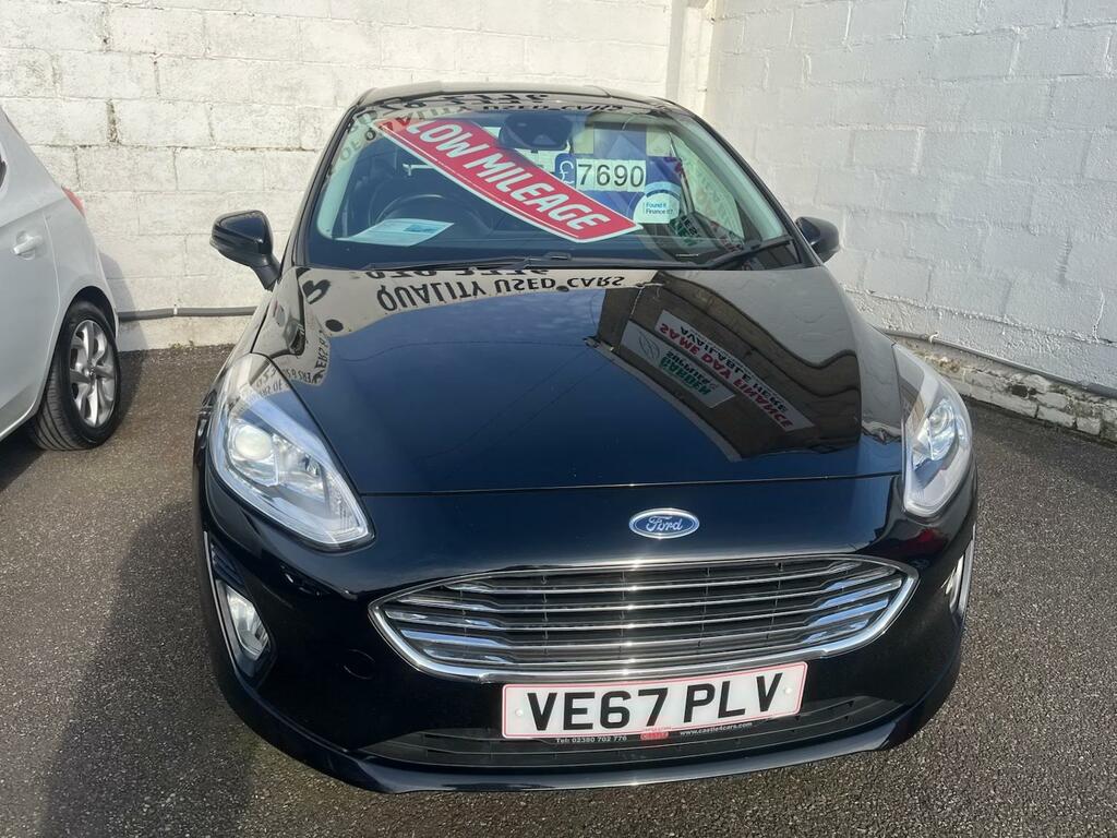 Ford Fiesta 1.0 Ecoboost Zetec VE67PLV Black #3