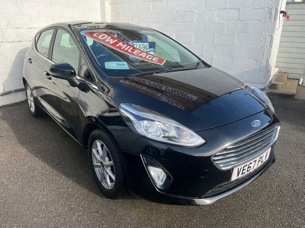 Ford Fiesta 1.0 Ecoboost Zetec VE67PLV Black #2