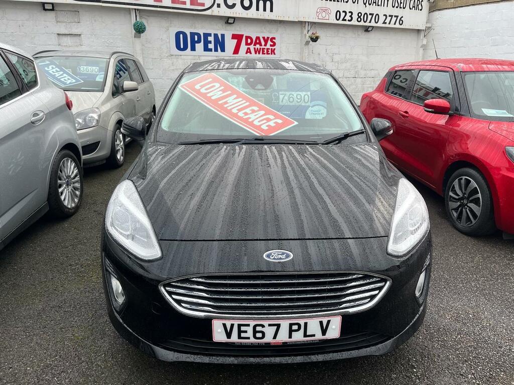 Ford Fiesta 1.0 Ecoboost Zetec VE67PLV Black #5