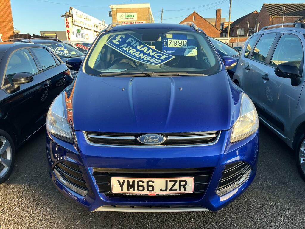 Ford Kuga 2.0 Tdci 150 Titanium 2Wd YM66JZR Blue #2