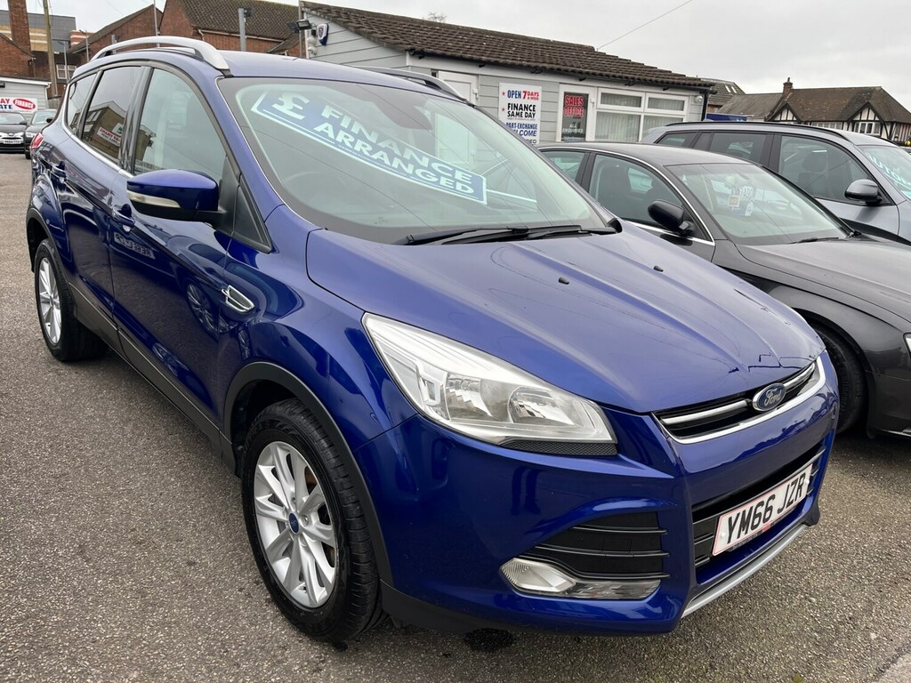 Ford Kuga 2.0 Tdci 150 Titanium 2Wd YM66JZR Blue #5