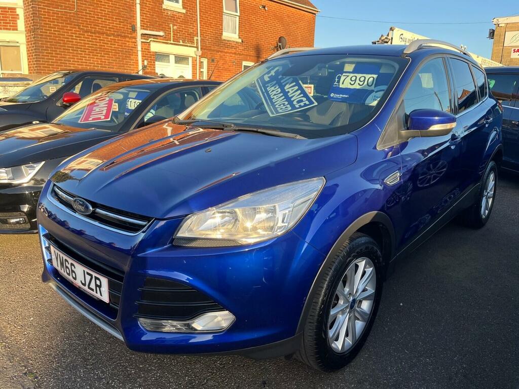 Ford Kuga 2.0 Tdci 150 Titanium 2Wd YM66JZR Blue #3
