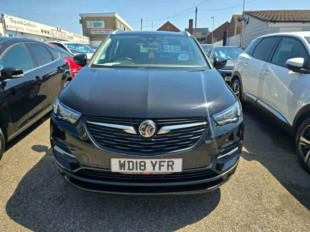 Vauxhall Grandland X 1.2 Turbo Se WD18YFR Black #2