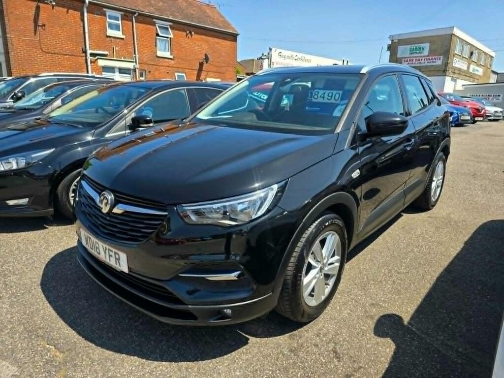 Vauxhall Grandland X 1.2 Turbo Se WD18YFR Black #3