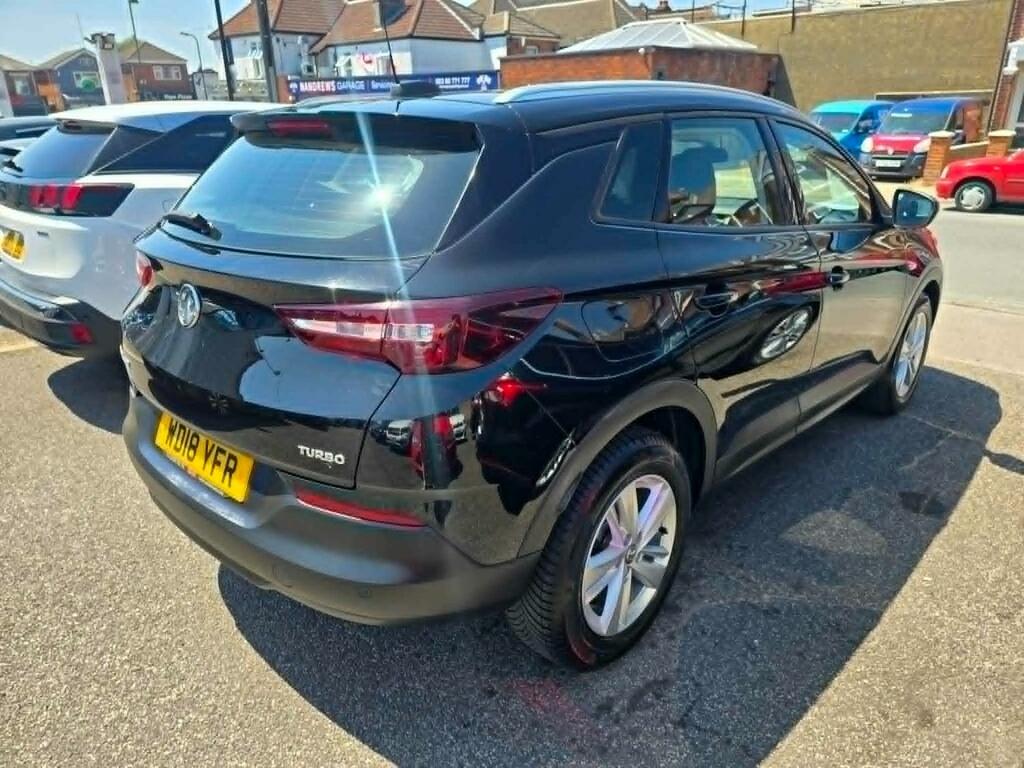 Vauxhall Grandland X 1.2 Turbo Se WD18YFR Black #6