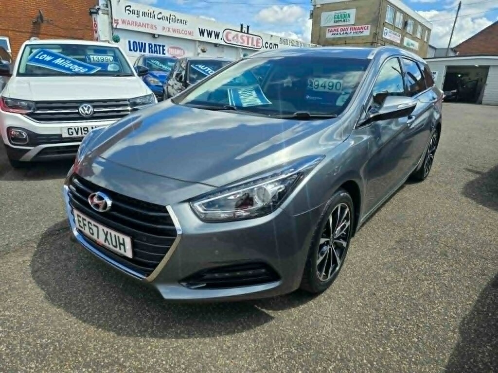 Hyundai I40 1.7 Crdi Blue Drive Se Nav Dct Silver #3