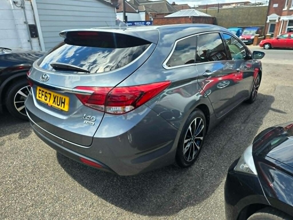Hyundai I40 1.7 Crdi Blue Drive Se Nav Dct Silver #6