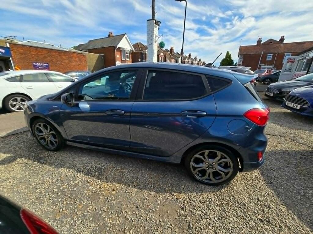 Ford Fiesta 1.0 Ecoboost St-line RX19PKN Blue #5