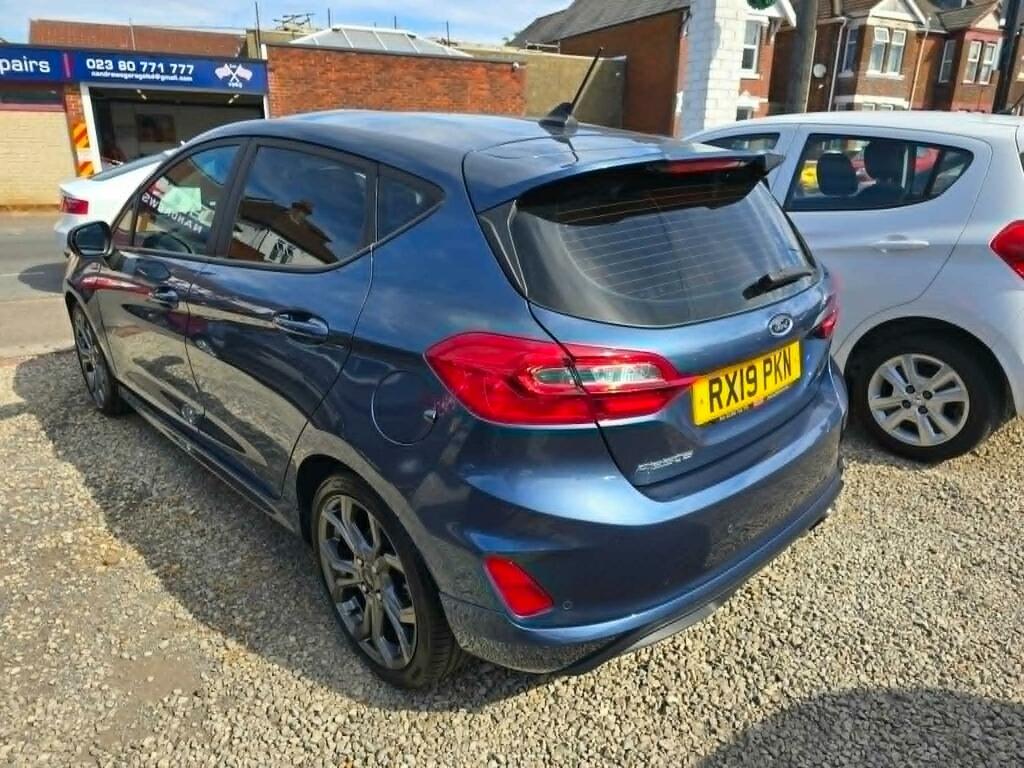 Ford Fiesta 1.0 Ecoboost St-line RX19PKN Blue #6